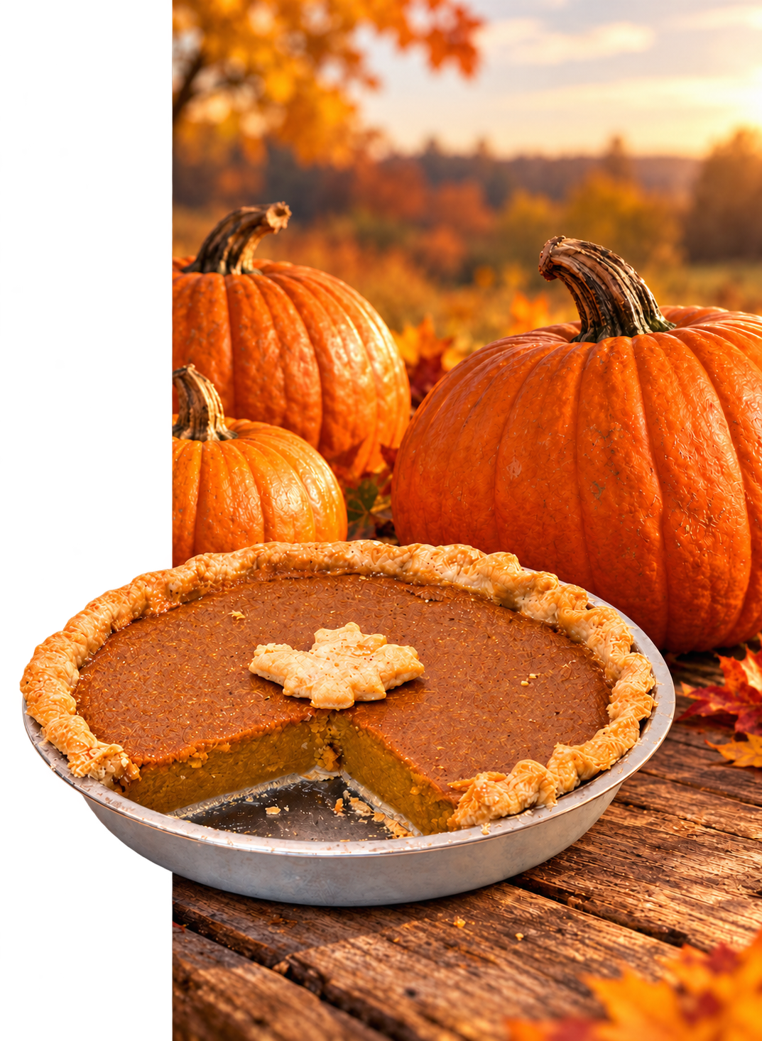 pumpkin pie in winnipeg at tall grass bakery